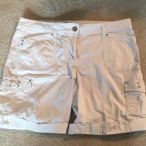 WHBM size 12 Bermuda shorts